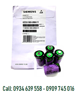 Pin SIEMENS 6ES5980-OMA11 Lithium 3.6V chính hãng nuôi nguồn Siemens PLC